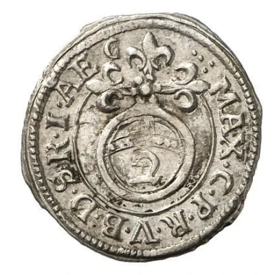 2 Kreuzers - Maximilian I ND front