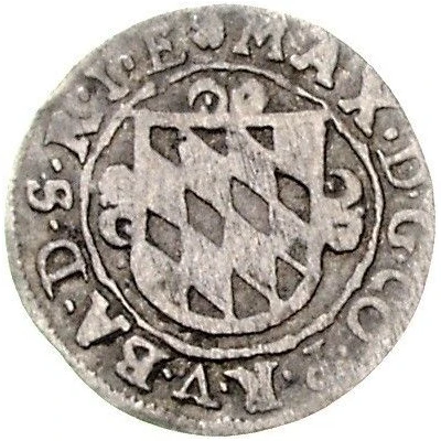 2 Kreuzers - Maximilian I front