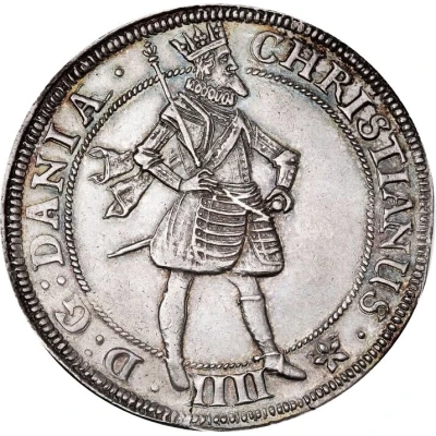 2 Krone - Christian IV with star in legend front