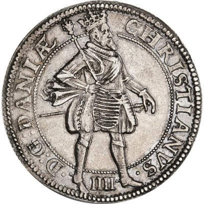 2 Krone - Christian IV without star in legend front