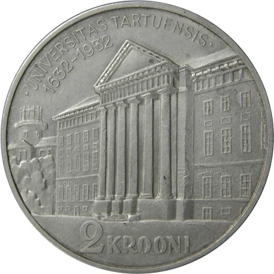 2 Krooni University of Tartu back