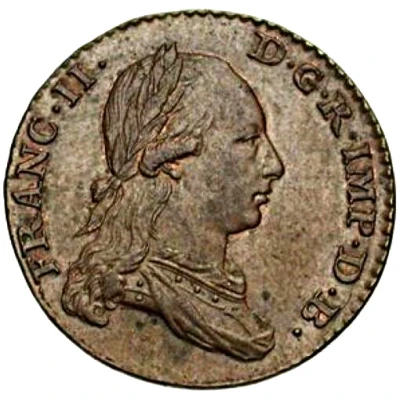 2 Liards / Oorden - Francis II front