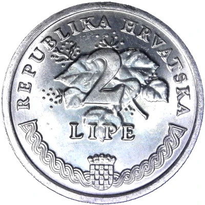 2 Lipe Croatian text front