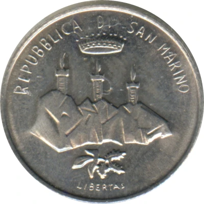 2 Lire Astronaut front