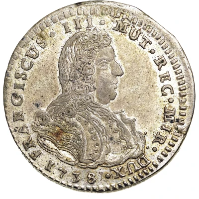 2 Lire - Francesco III front