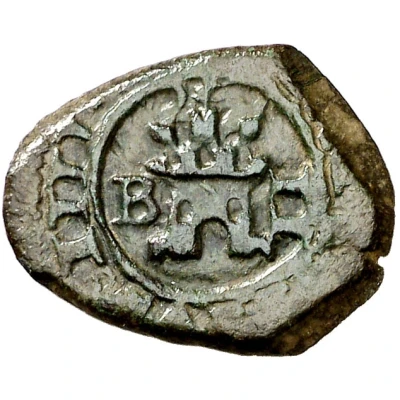 2 Maravedis - Philip IV hammered front