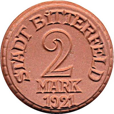 2 Mark - Bitterfeld front