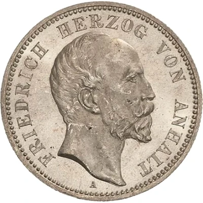 2 Marks - Frederick I Reign front