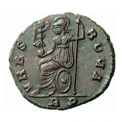 Æ2 - Nepotianus VRBS ROMA; Rome back