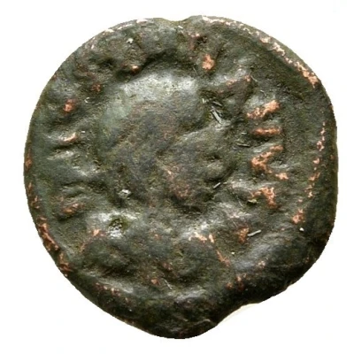 2 Nummi - Justinian I Thessalonica ND front