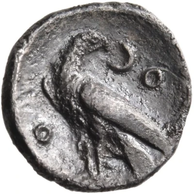 2½ Obol 300 BC - 250 BC back