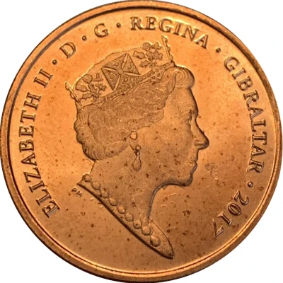 2 Pence - Elizabeth II 1967 Referendum Anniversary front