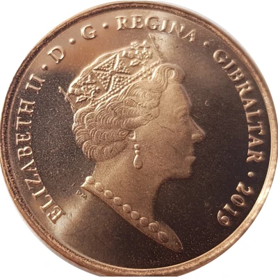 2 Pence - Elizabeth II 2019 Island Games front