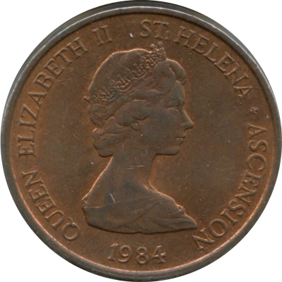 2 Pence - Elizabeth II 2nd portrait front