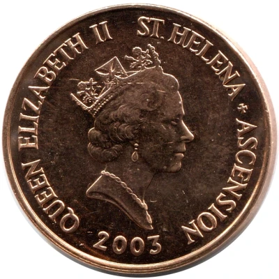 2 Pence - Elizabeth II 3rd portrait front