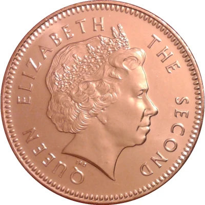 2 Pence - Elizabeth II 4th portrait front