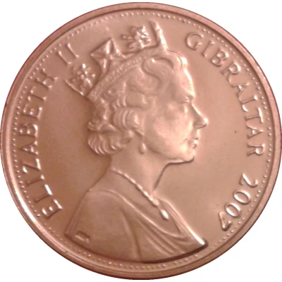 2 Pence - Elizabeth II Diamond Wedding front