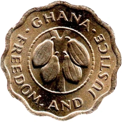 2½ Pesewas front