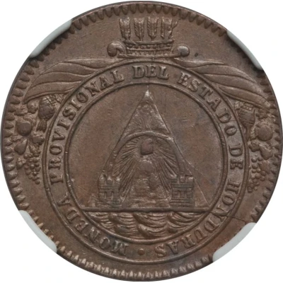 2 Pesos Provisional Coinage front