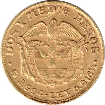 2½ Pesos back