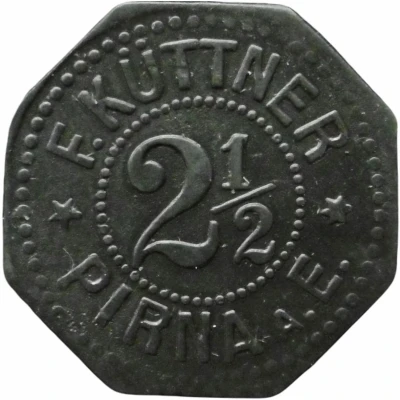 2½ Pfennig - Pirna A. E. (F. Küttner) ND front