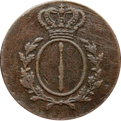 2 Pfennige - Frederick William III front