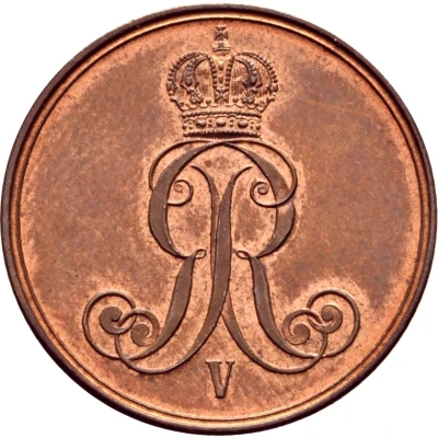 2 Pfennige - George V front