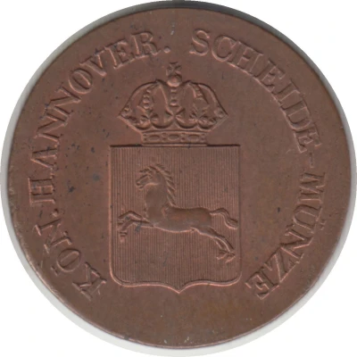 2 Pfennige - William IV front