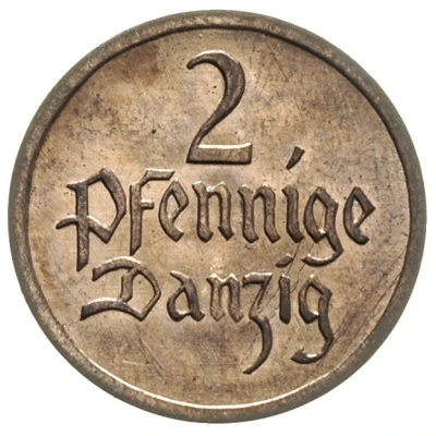 2 Pfennige front