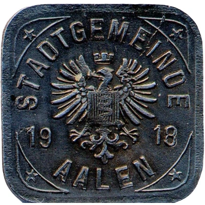 2 Pfennigs - Aalen front