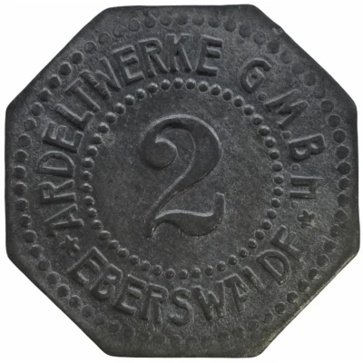 2 Pfennigs - Eberswalde (Ardeltwerke G.M.B.H) ND front