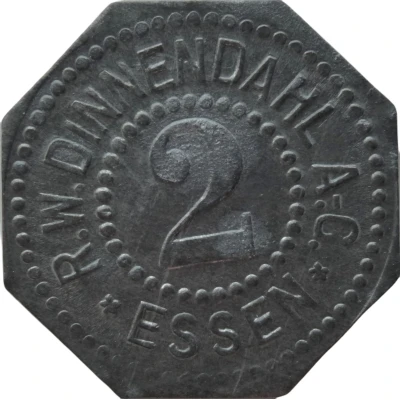 2 Pfennigs - Essen (R.W. Dinnendahl) ND front