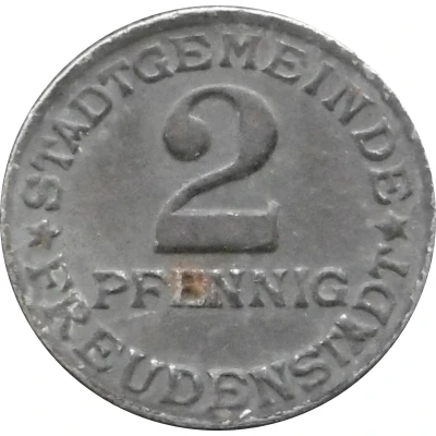 2 Pfennigs - Freudenstadt front