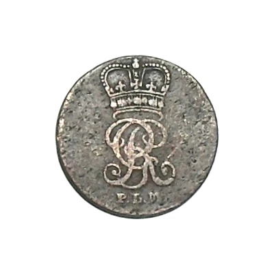 2 Pfennigs - George III front