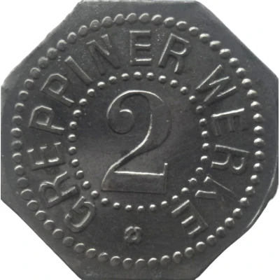 2 Pfennigs - Greppin (Greppiner Werke) ND front