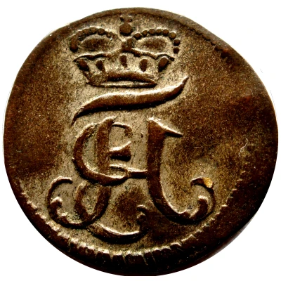 2 Pfennigs - Henry VIII of Bibra front