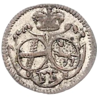 2 Pfennigs - Henry VIII of Bibra front