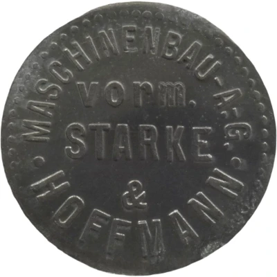 2 Pfennigs - Hirschberg (Maschinenbau AG. vorm. Starke and Hoffmann) ND front