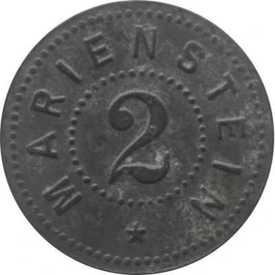 2 Pfennigs - Marienstein ND front