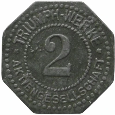 2 Pfennigs - Nürnberg (Triumph Werke Aktiengesellschaft) ND front