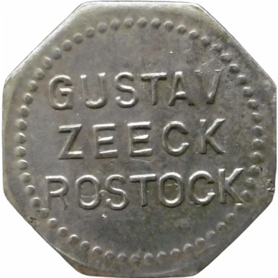 2 Pfennigs - Rostock (Gustav Zeeck) ND front