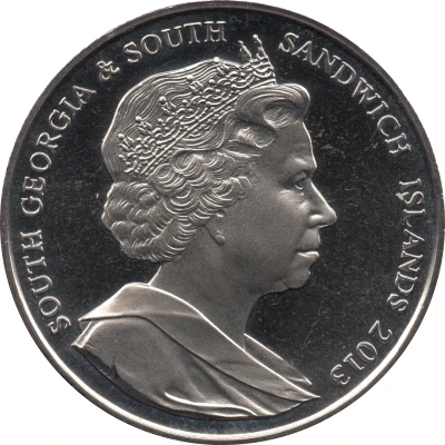 2 Pounds - Elizabeth II Birth of Prince George front