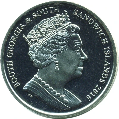 2 Pounds - Elizabeth II Daylight Zone front