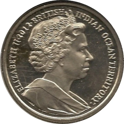 2 Pounds - Elizabeth II Diamond Jubilee front