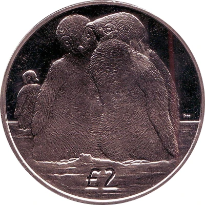 2 Pounds - Elizabeth II Emperor penguin chicks back