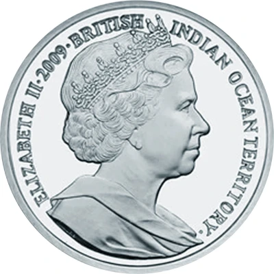 2 Pounds - Elizabeth II First commemorative coin; Silver front