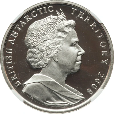 2 Pounds - Elizabeth II Granting of Letters Patent; Silver front