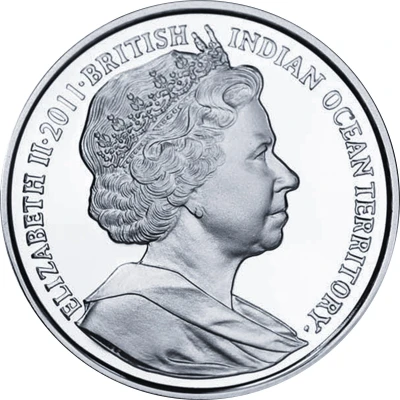 2 Pounds - Elizabeth II Prince Philip, 90th Birthday; Silver front