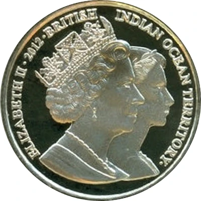 2 Pounds - Elizabeth II Princess Margaret; Silver front