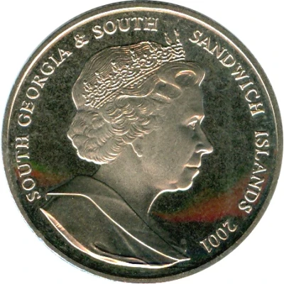 2 Pounds - Elizabeth II Sir Joseph Banks front